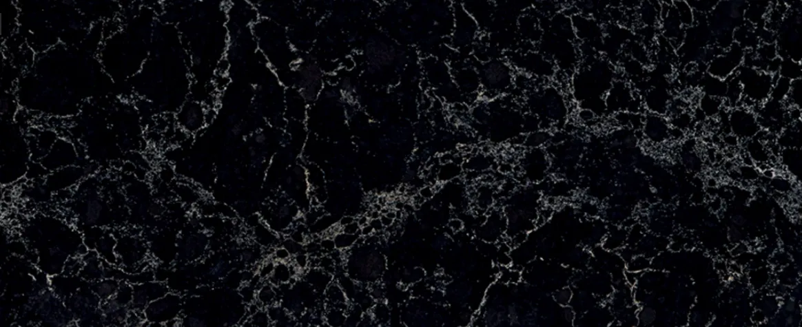 Amostra da pedra Vanilla Noir (Quartzo)