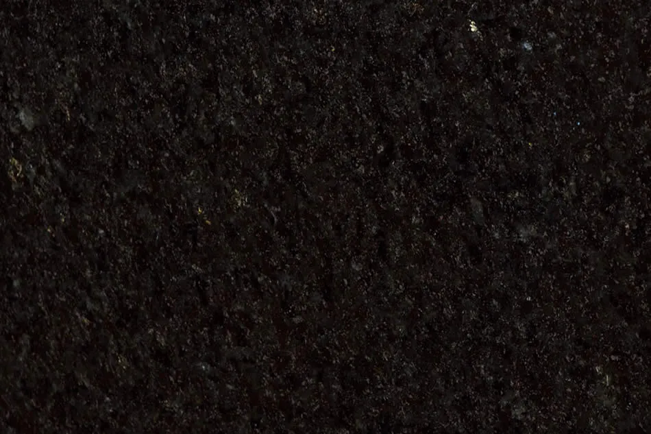 Amostra da pedra Preto São Gabriel (Granito)