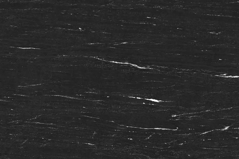Amostra da pedra Preto Via Lactea (Granito)