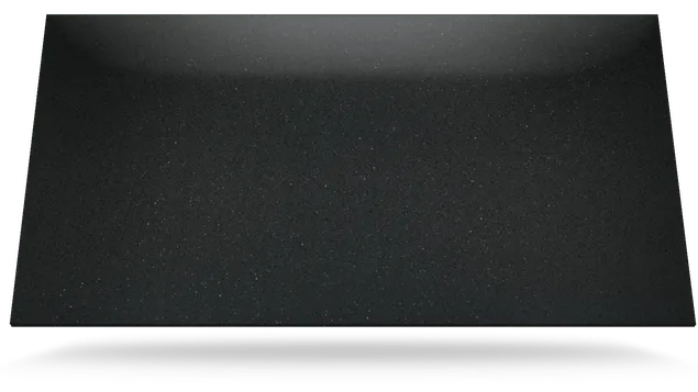 Amostra da pedra Stellar Negro (Silestone)